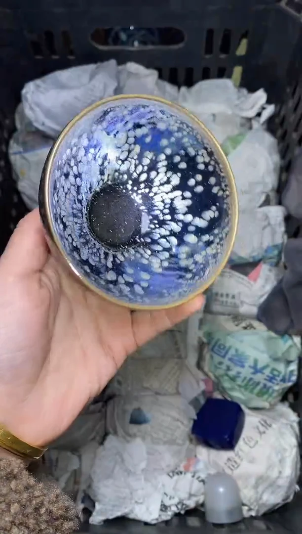 【闪购商品】茶盏蓝耀 盏三疯建盏茶器