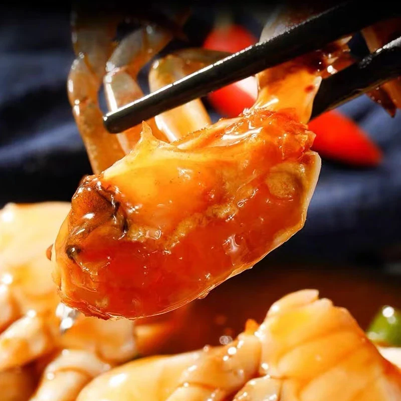 【舟山味】生腌蟹块醉蟹梭子蟹块白膏母蟹块 咸甜冷冻保存 500g/桶