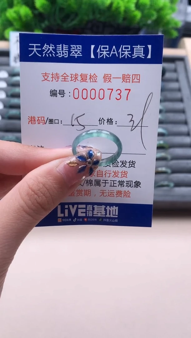 未镶嵌戒指翡翠   737