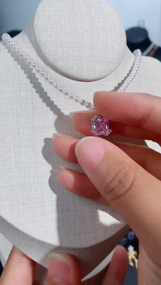 铜合金无925银项链7546