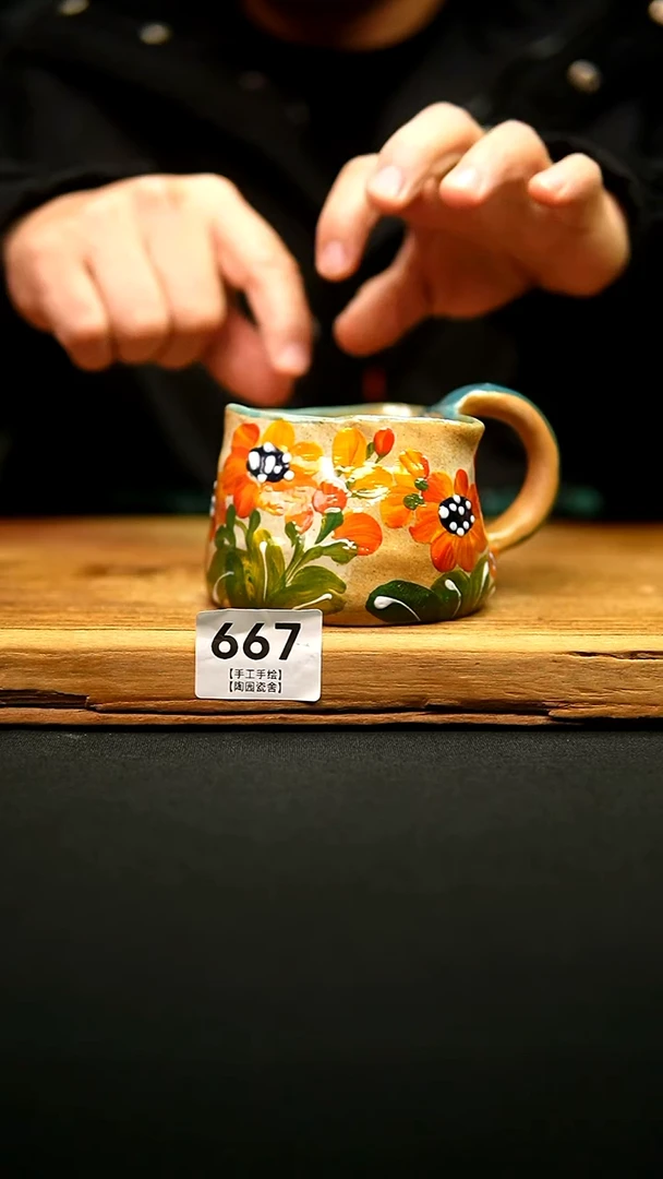 @@陶园瓷舍@@纯手工手绘@高温釉下彩