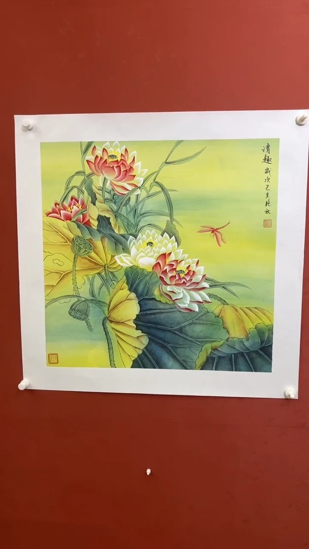 【闪购商品】国画清趣-70斗方-托底