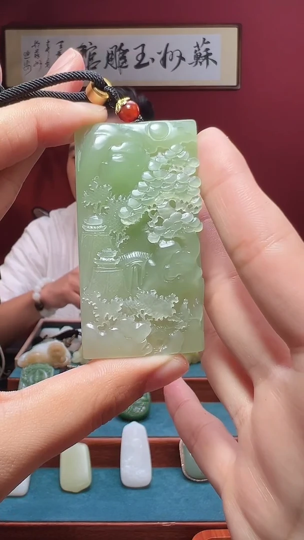 吊坠(不含链)未镶嵌和田玉12