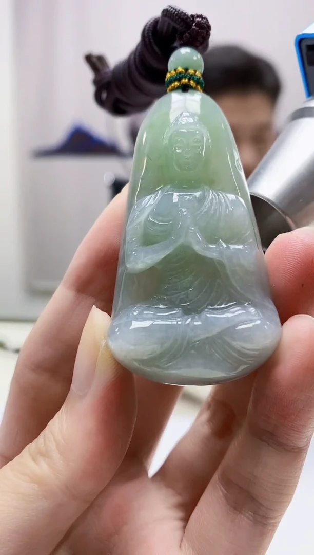 定制翡翠未镶嵌4917zm-毛货挂件18大日