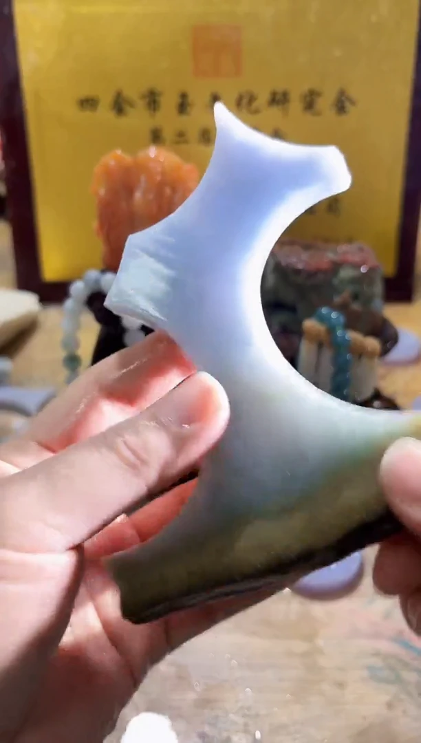 未镶嵌挂件翡翠A货常星7535