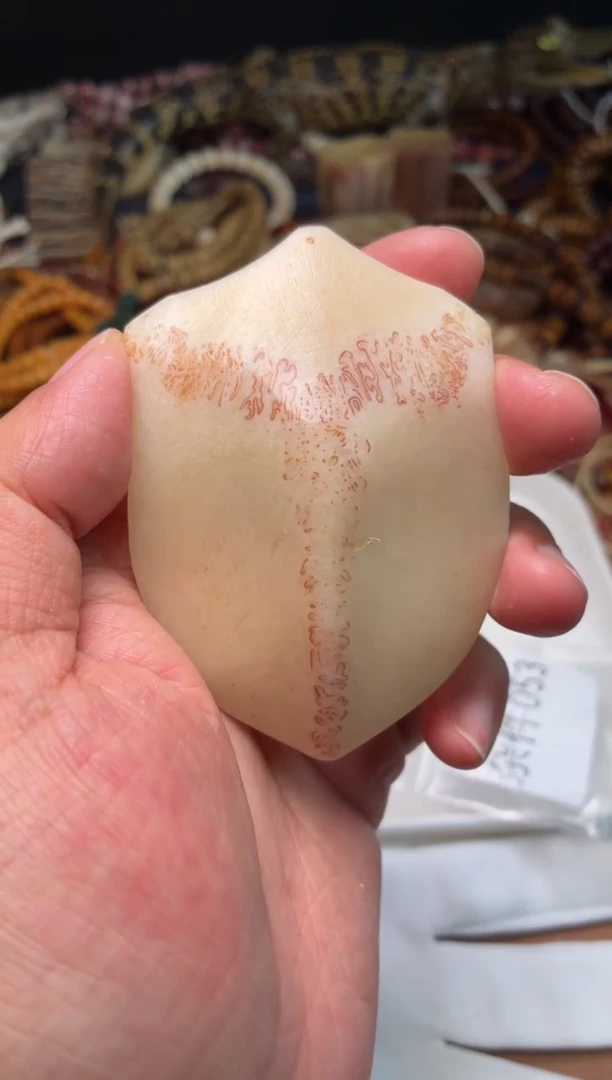 鹿骨其他杂件053-母鹿三界