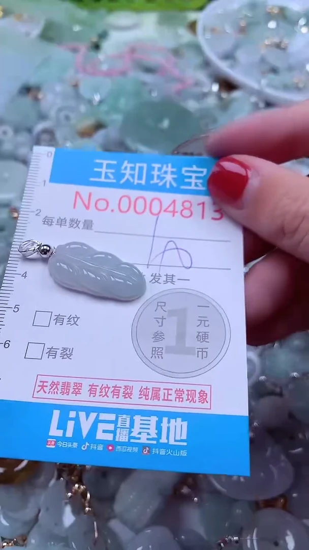 吊坠(不含链)未镶嵌翡翠4813