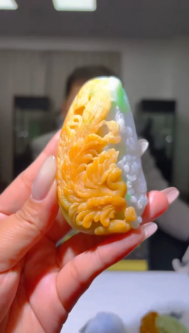 未镶嵌定制翡翠26/1214/L/凤凰