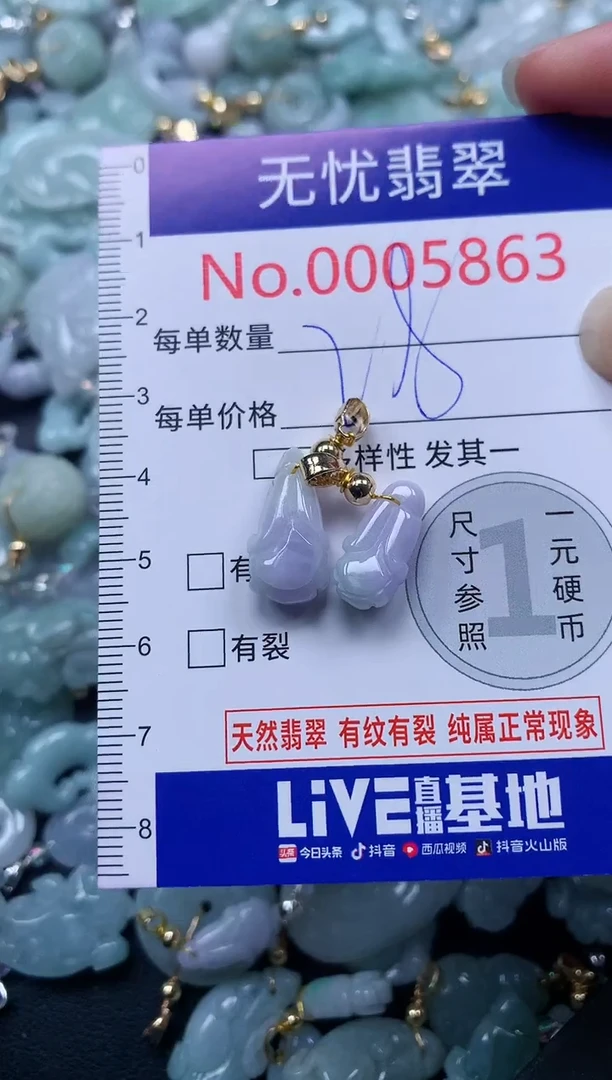 颈饰未镶嵌翡翠5863