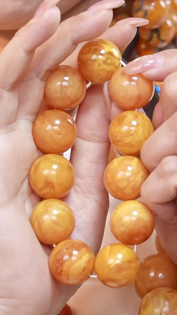 蜜蜡颈饰未镶嵌7138天然蜜蜡珠宝奇石云端妖孽全部保真