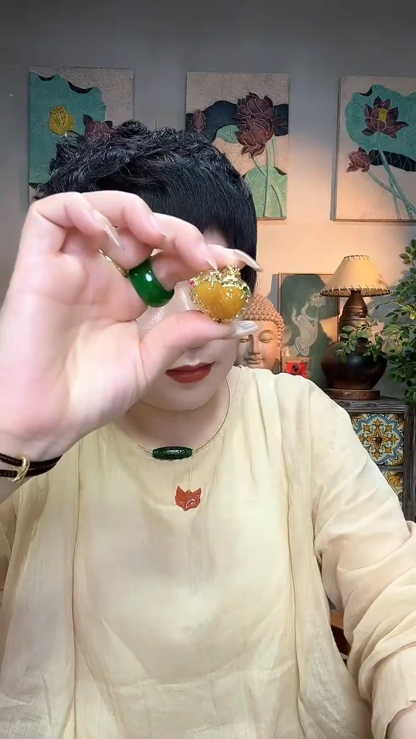 合金戒指翡翠751