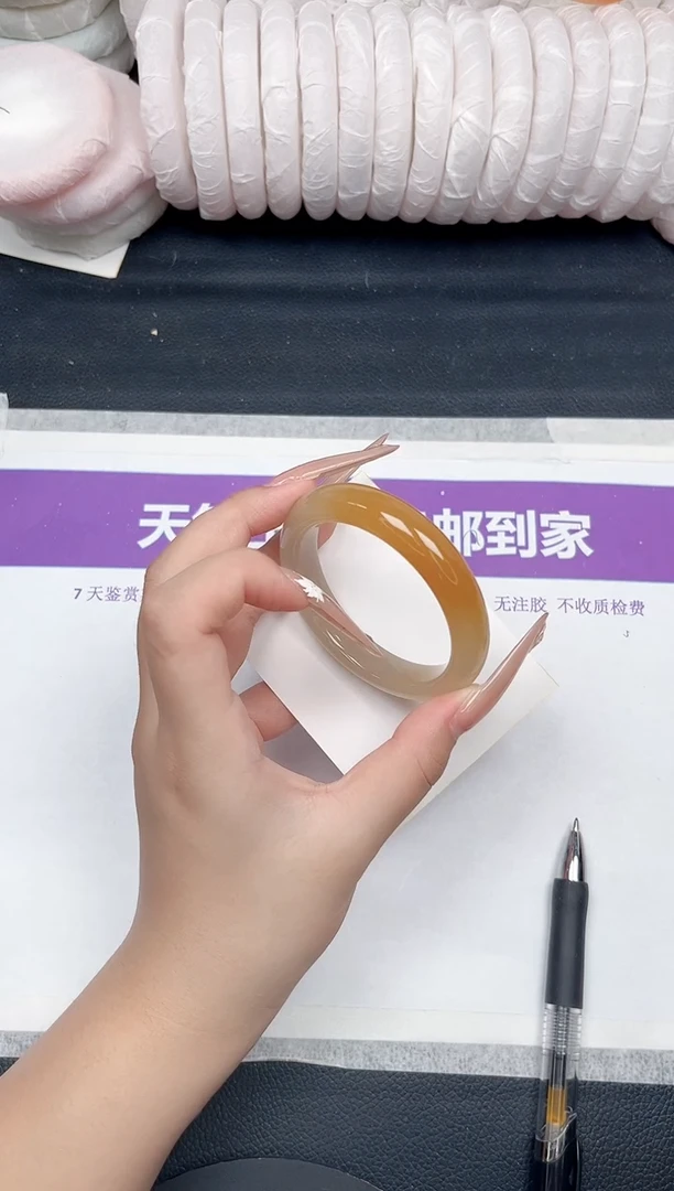 未镶嵌手镯石英质玉78-52