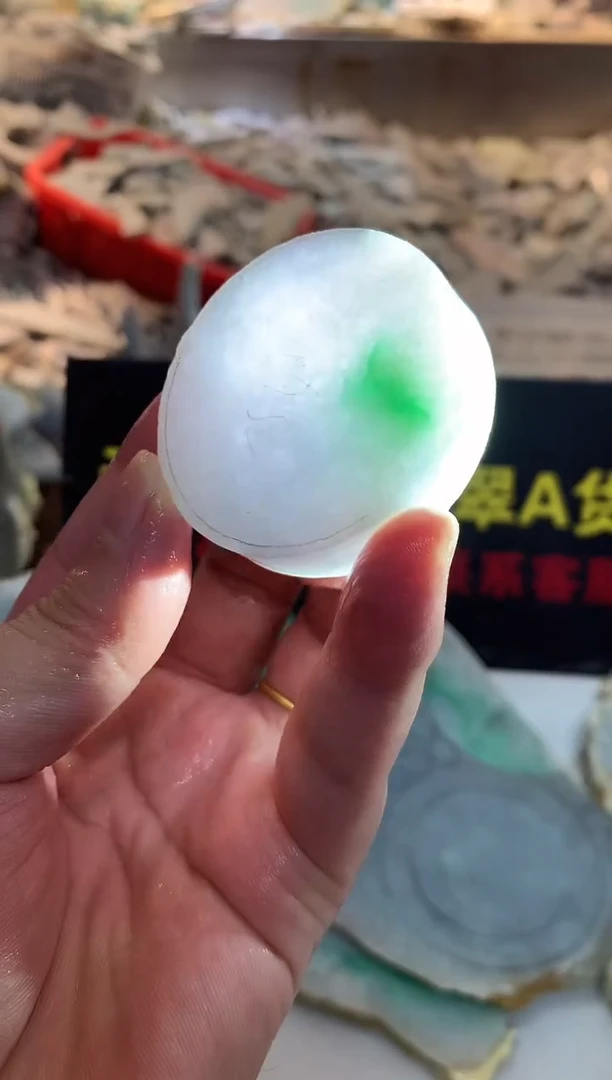 裸石翡翠0朱0翡翠珠宝513