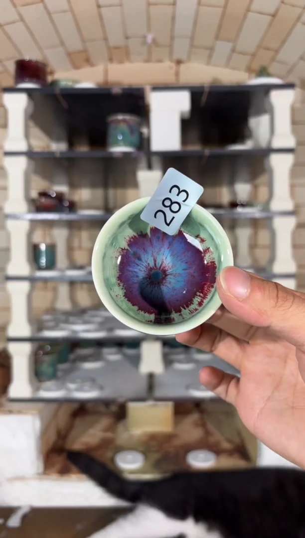 杯精品窑变钧瓷茶器