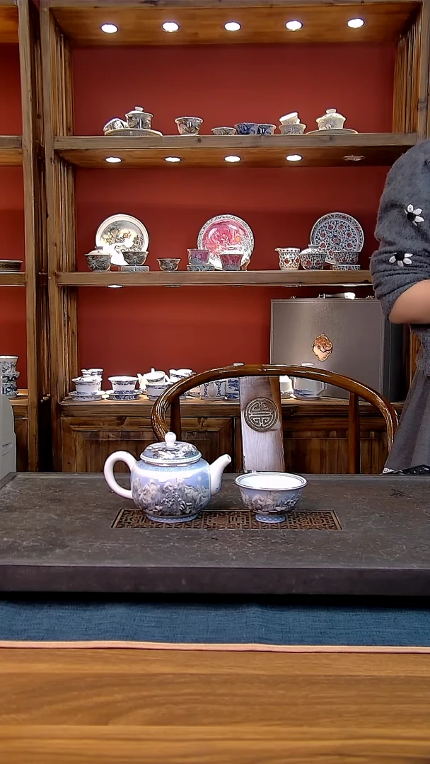 爱****食简装家用款2件套 白瓷陶瓷茶具