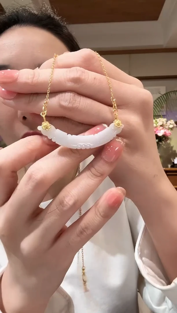 【闪购商品】翡翠颈饰未镶嵌国风