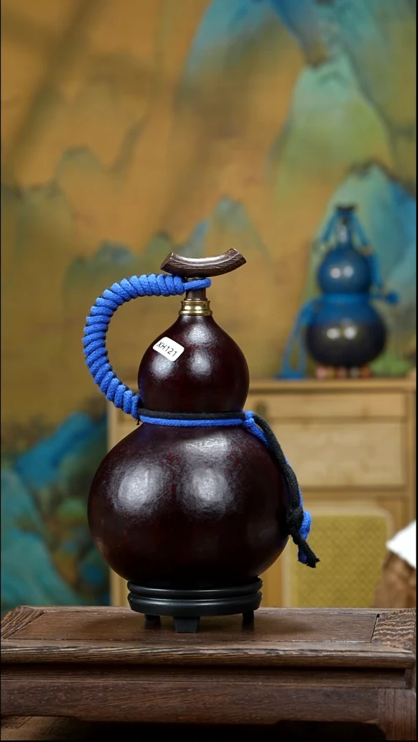 清***书XH121大漆款酒葫芦不包手串（现货现发）