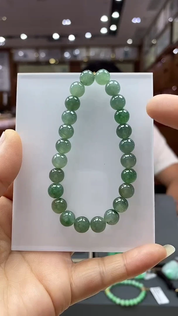 未镶嵌手串翡翠手串