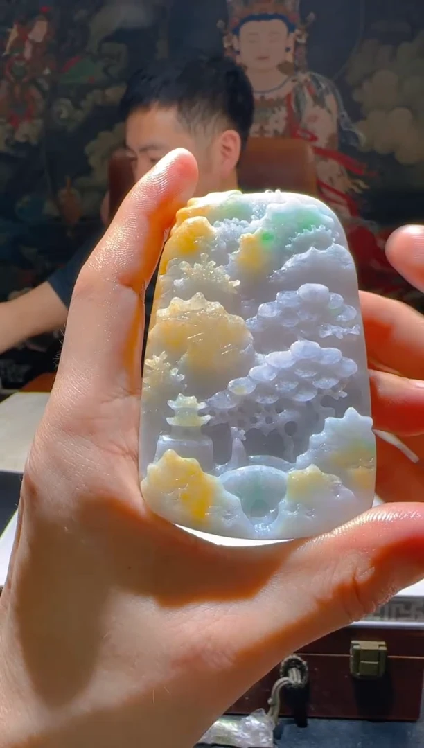 定制翡翠未镶嵌L-@@QJSX406012