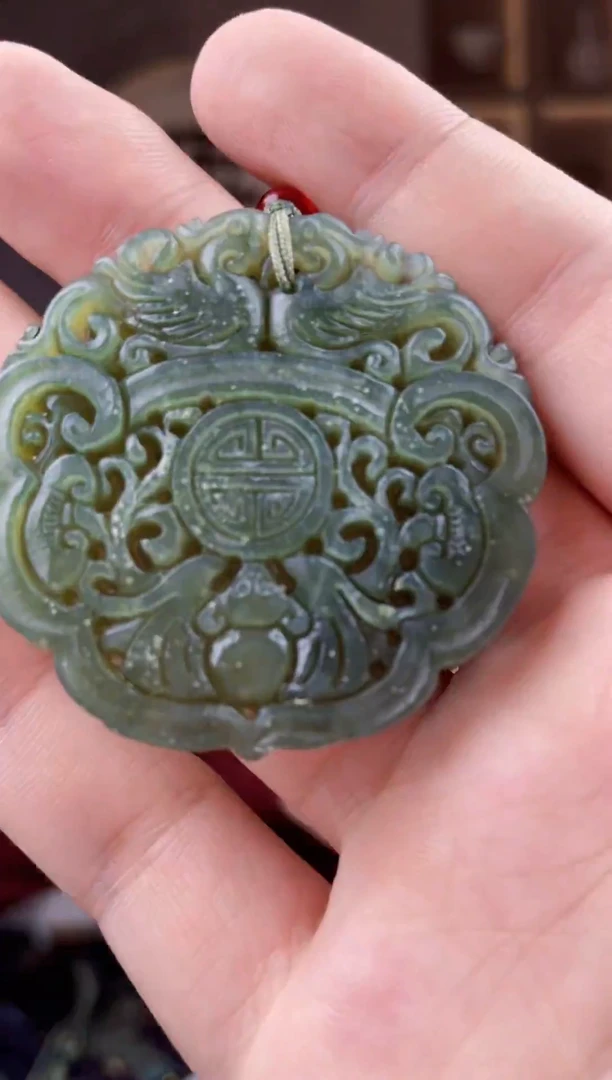 颈饰未镶嵌和田玉拍一发一，多样性发货