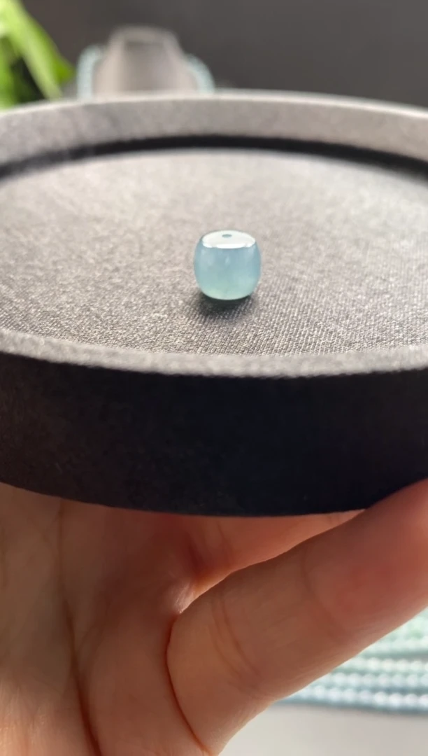 未镶嵌手链翡翠散珠卡10MM老型珠