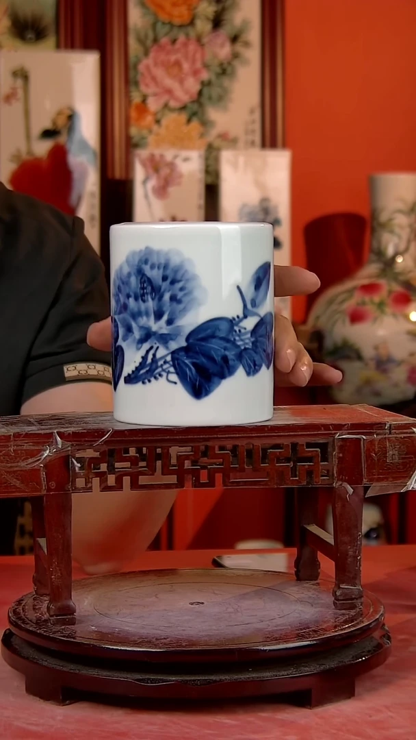 摆件景德镇陶瓷 手工手绘