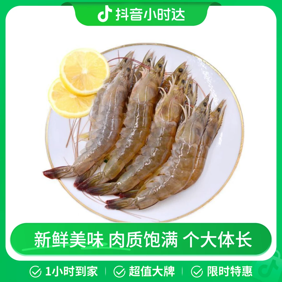 一网捞基围虾 约500g（保鲜不保活）