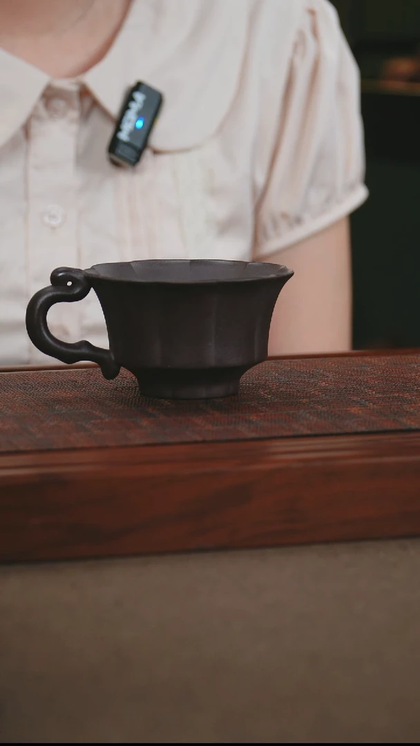 茶杯紫砂原矿紫泥主人杯