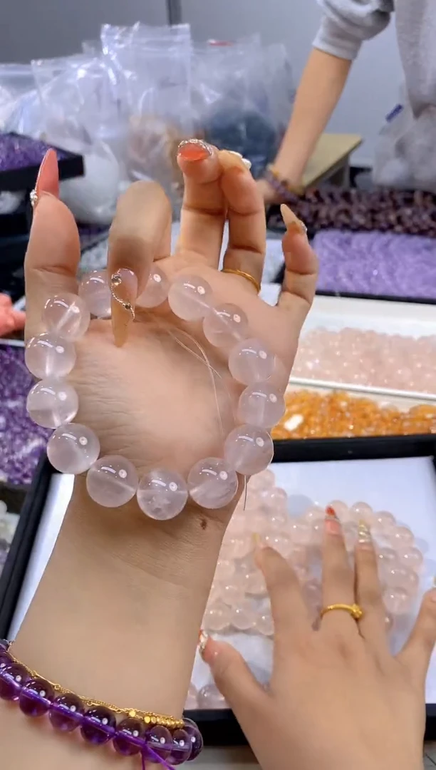 【闪购商品】水晶手串未镶嵌061/多样性发其一/卡15