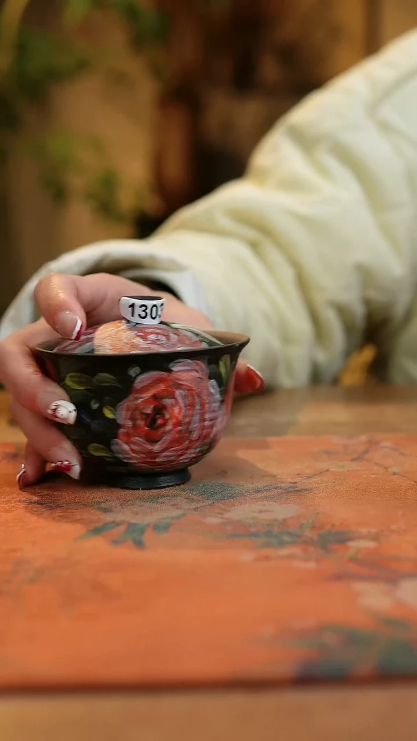 【闪购商品】瓷片1303景德镇手工手绘釉下彩高温瓷