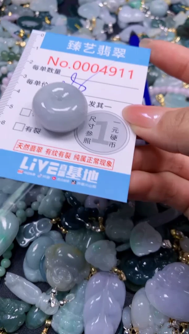 颈饰未镶嵌翡翠4910