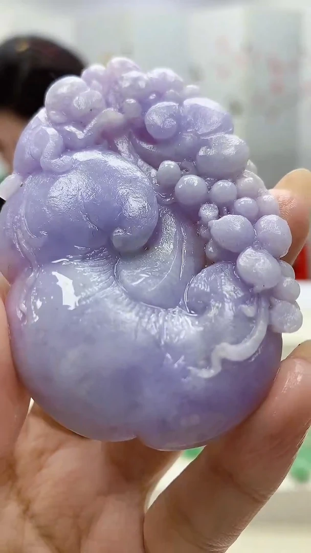 未镶嵌定制翡翠4829xx-毛货挂件135