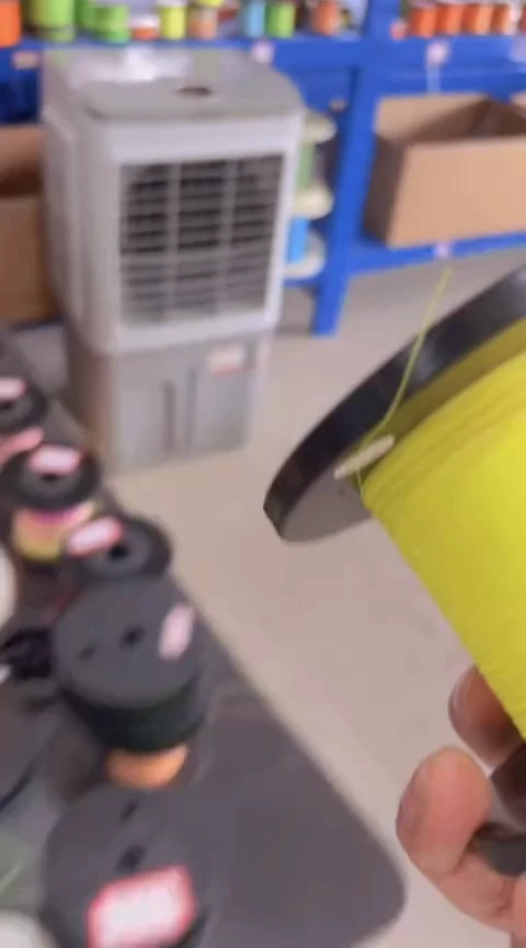 PE8编0.8号500米黄色