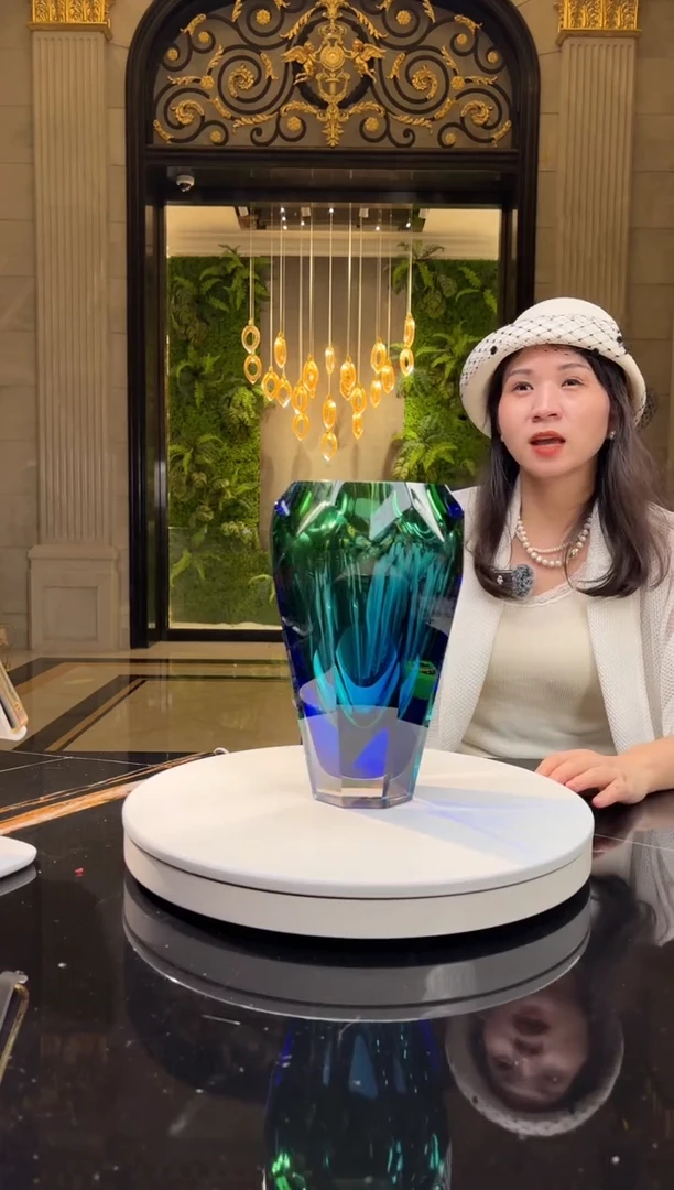 摆件AJ1010143冰花艺术花器