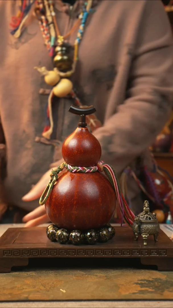 188大漆一物一拍记葫堂出品【不带手串】