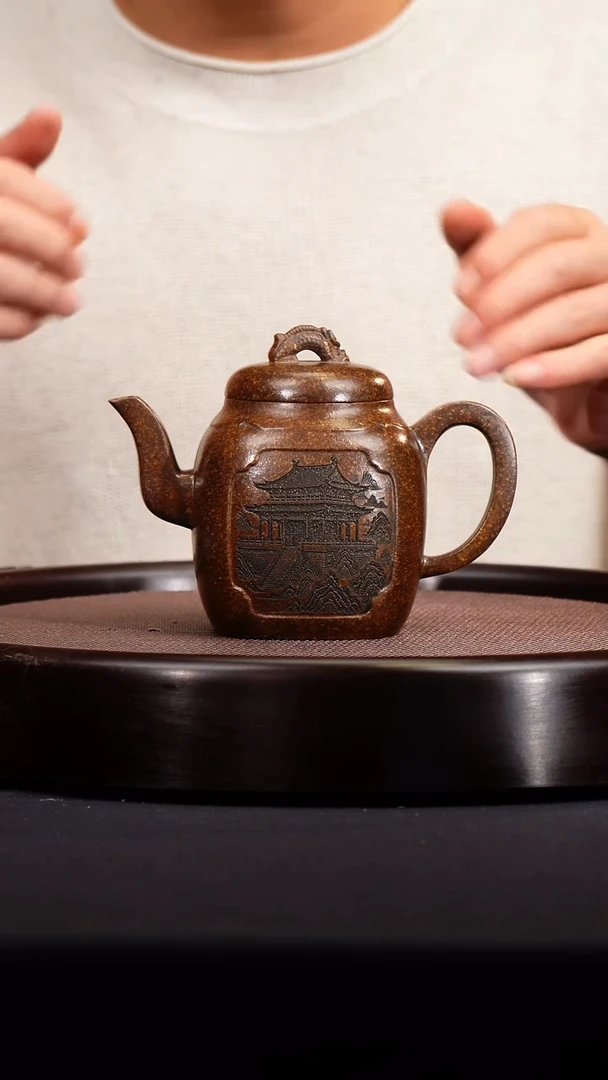 茶壶紫砂宜兴紫砂原矿壶