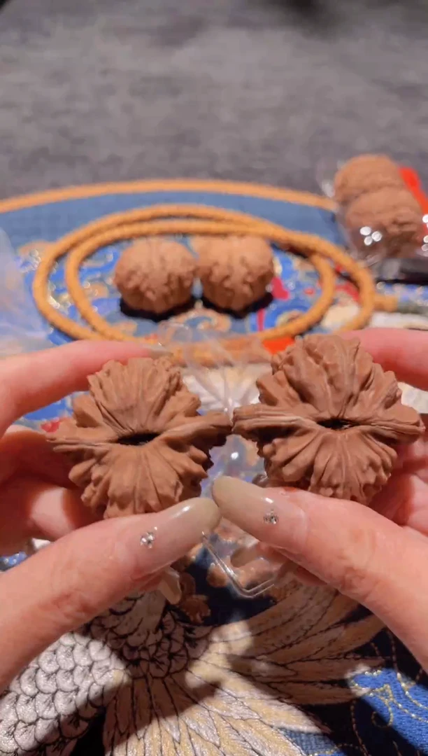 把件文玩核桃017四座楼43