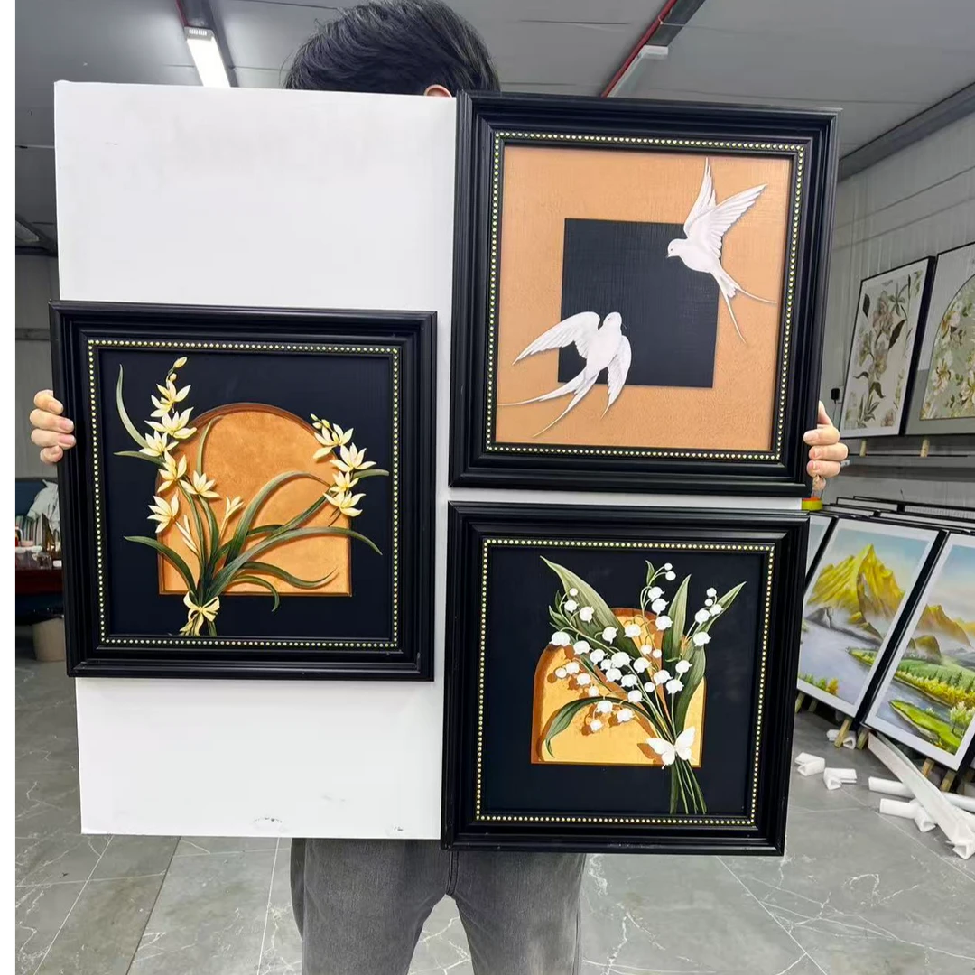 260复古艺术客厅装饰画适用于卧室玄关餐厅沙发背景墙