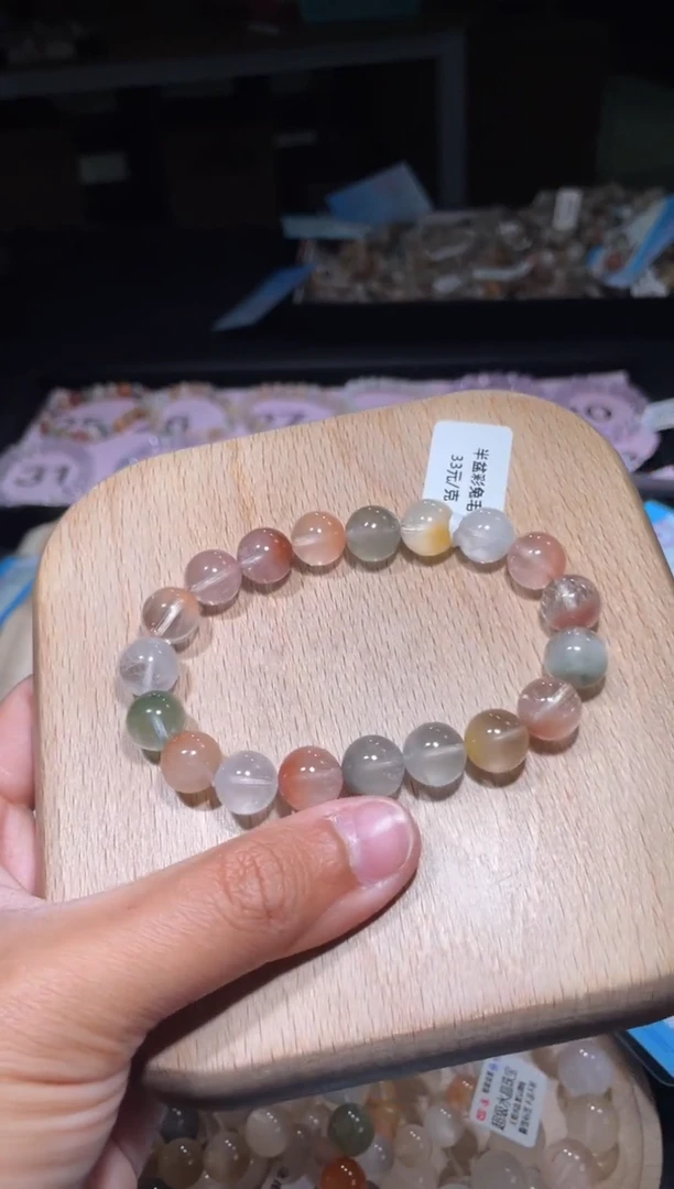 【闪购商品】水晶手链未镶嵌34号多样性发货一S 10+