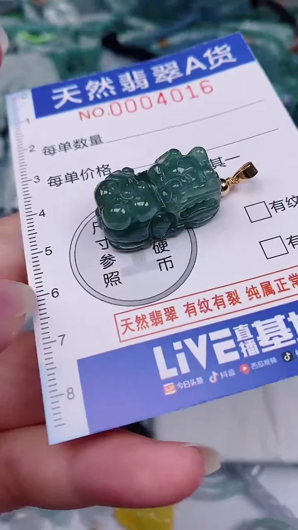 翡翠未镶嵌颈饰00004016