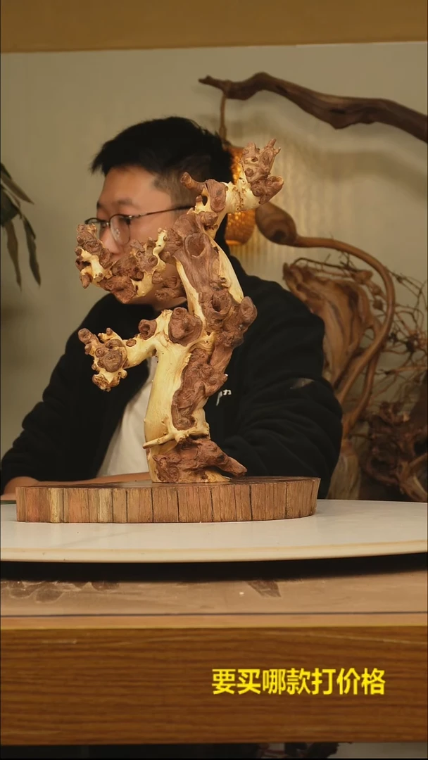 木胖*根雕摆件398