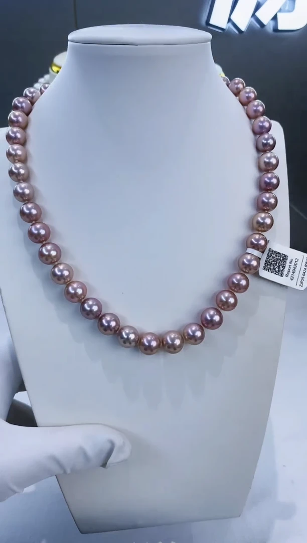 项链未镶嵌淡水珍珠Y淡水项链 吉尔德五星 纯色 9-11