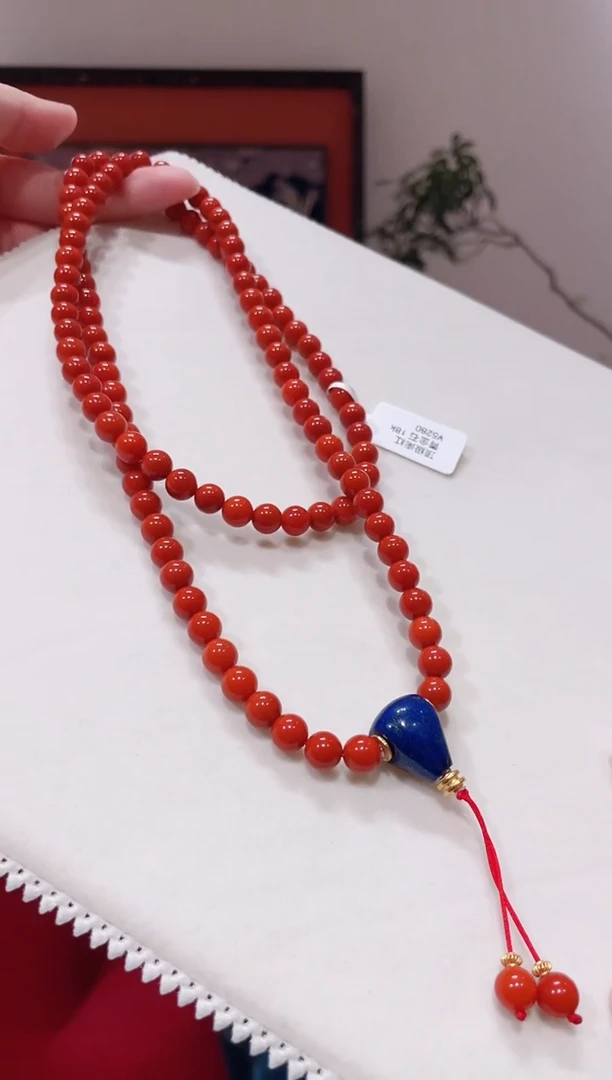 颈饰未镶嵌南红玛瑙南红