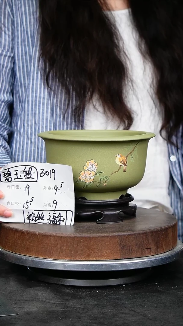 紫砂花盆3019+s紫砂花盆