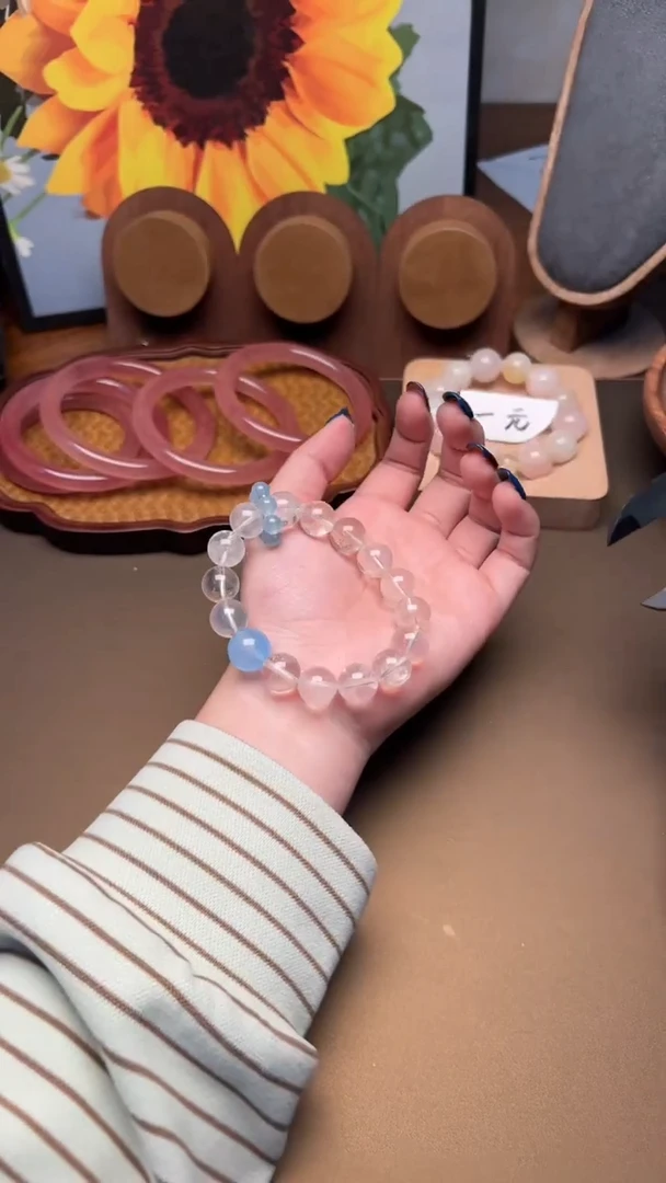 未镶嵌手串水晶1