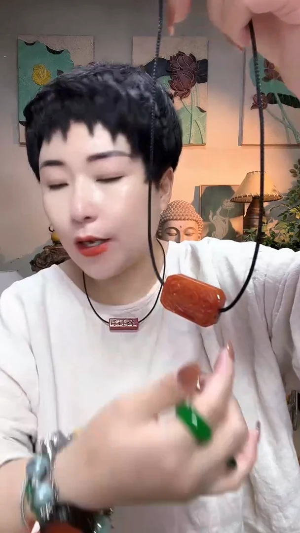 吊坠(赠链)合金翡翠059