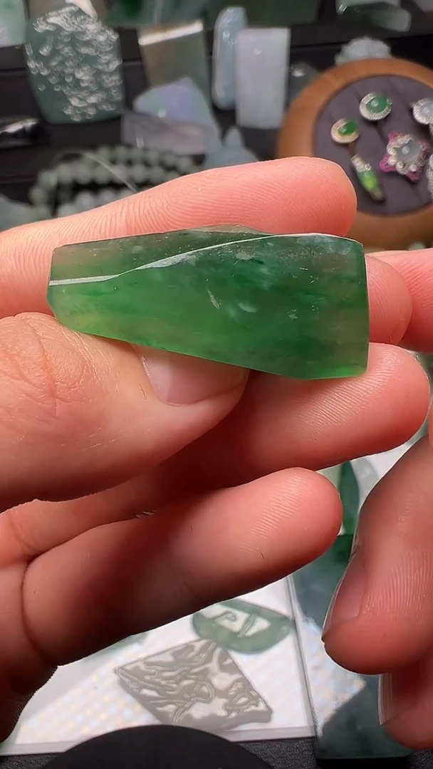 未镶嵌定制翡翠天然缅甸A货翡翠不包工