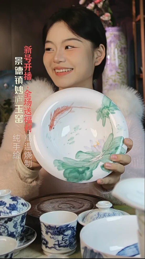 盘陶妙庐玉窑大宋韵碗