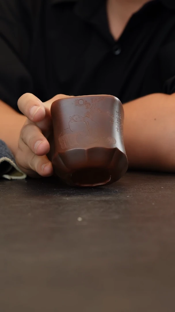 茶杯紫砂紫砂杯主人杯瑕疵不退不换