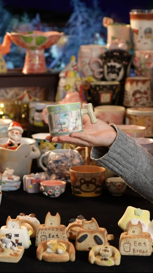 其他陶景德镇釉下彩手绘设计师款陶瓷